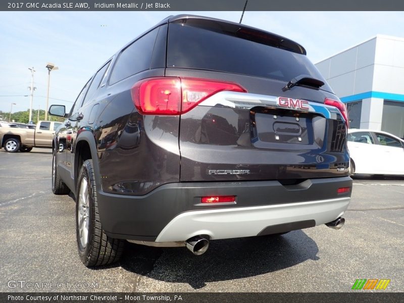 Iridium Metallic / Jet Black 2017 GMC Acadia SLE AWD