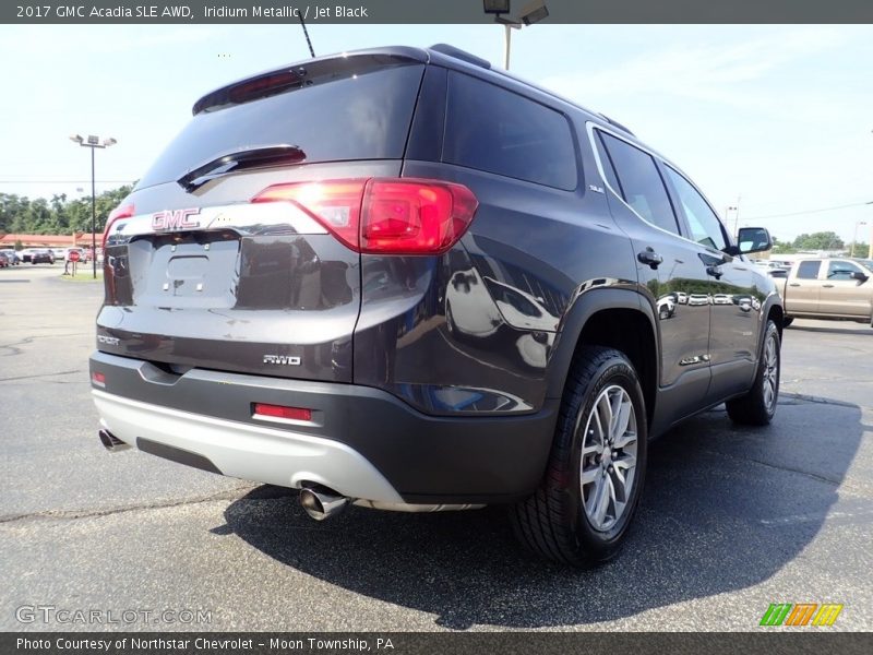 Iridium Metallic / Jet Black 2017 GMC Acadia SLE AWD