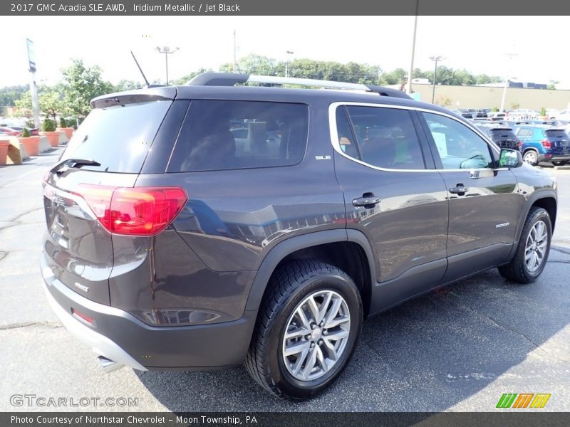 Iridium Metallic / Jet Black 2017 GMC Acadia SLE AWD