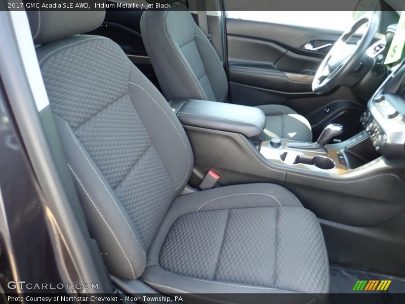 Iridium Metallic / Jet Black 2017 GMC Acadia SLE AWD