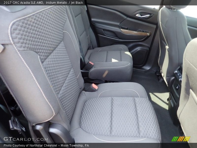 Iridium Metallic / Jet Black 2017 GMC Acadia SLE AWD