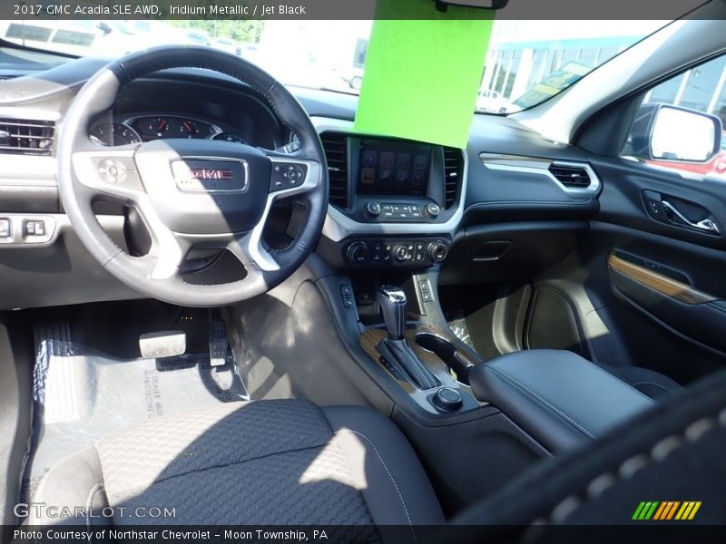 Iridium Metallic / Jet Black 2017 GMC Acadia SLE AWD