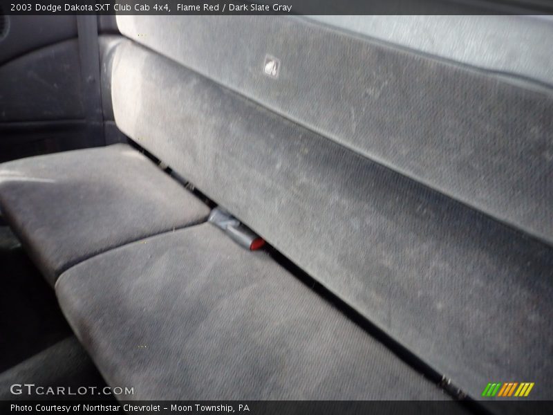 Flame Red / Dark Slate Gray 2003 Dodge Dakota SXT Club Cab 4x4