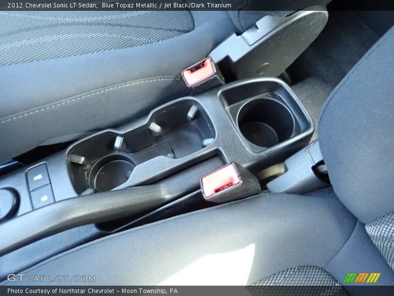Blue Topaz Metallic / Jet Black/Dark Titanium 2012 Chevrolet Sonic LT Sedan
