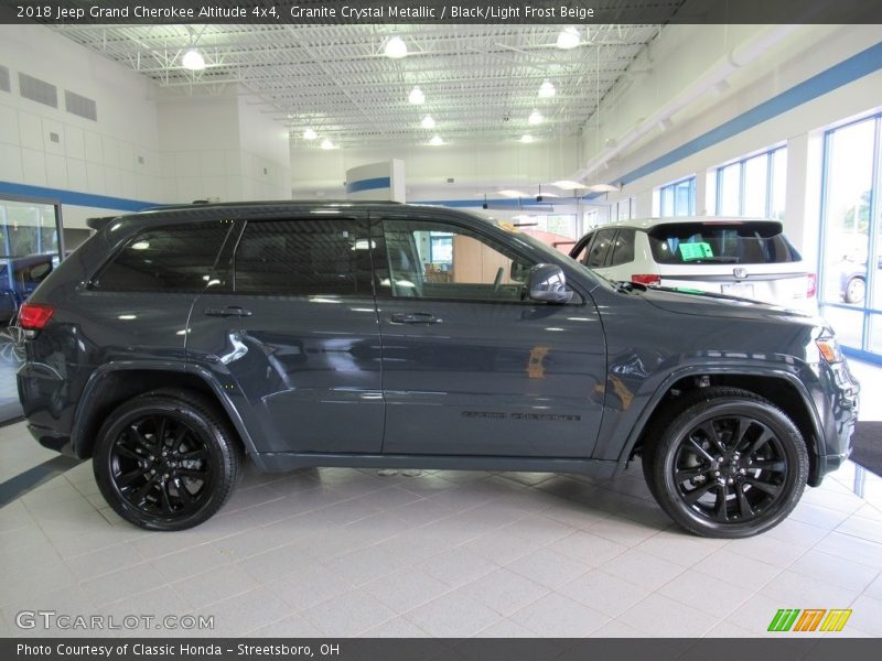 Granite Crystal Metallic / Black/Light Frost Beige 2018 Jeep Grand Cherokee Altitude 4x4