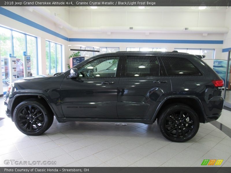 Granite Crystal Metallic / Black/Light Frost Beige 2018 Jeep Grand Cherokee Altitude 4x4