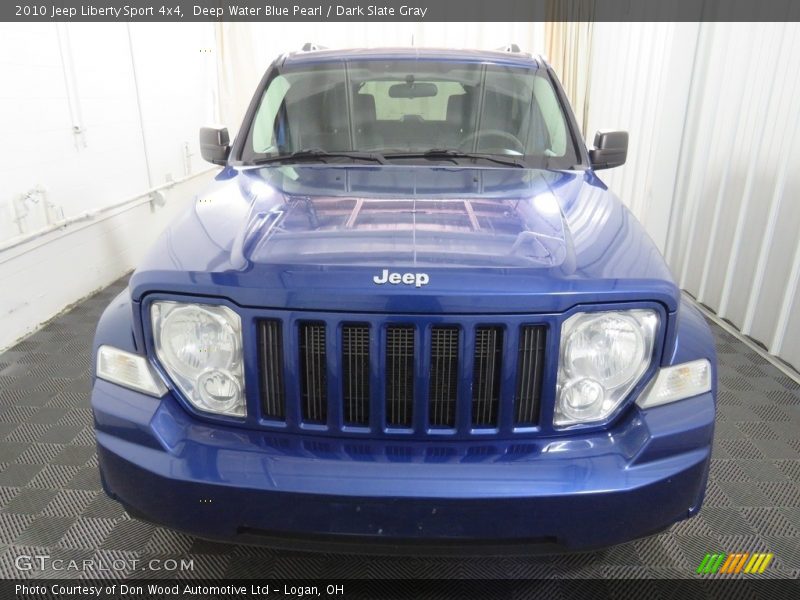 Deep Water Blue Pearl / Dark Slate Gray 2010 Jeep Liberty Sport 4x4