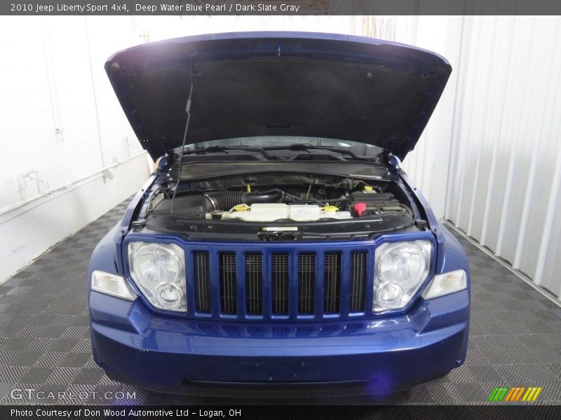 Deep Water Blue Pearl / Dark Slate Gray 2010 Jeep Liberty Sport 4x4