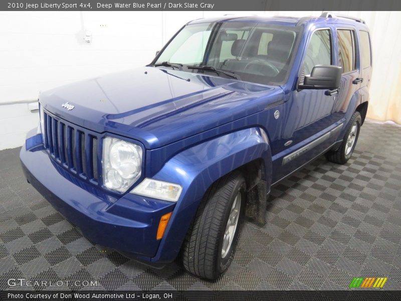 Deep Water Blue Pearl / Dark Slate Gray 2010 Jeep Liberty Sport 4x4