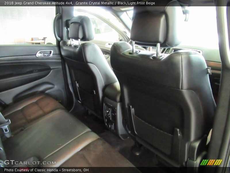 Granite Crystal Metallic / Black/Light Frost Beige 2018 Jeep Grand Cherokee Altitude 4x4
