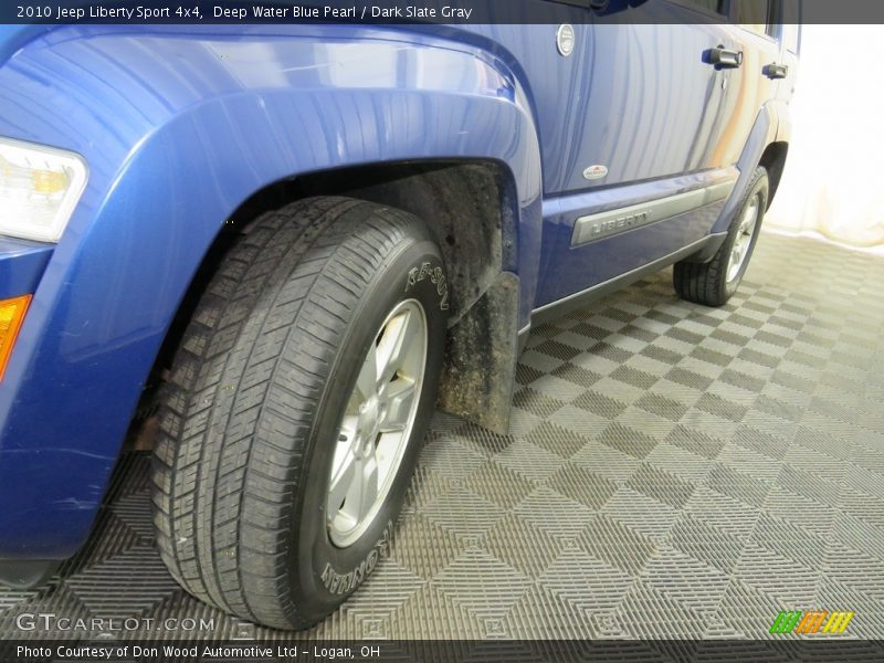 Deep Water Blue Pearl / Dark Slate Gray 2010 Jeep Liberty Sport 4x4