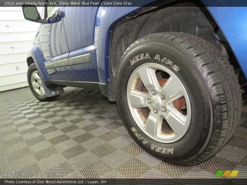 Deep Water Blue Pearl / Dark Slate Gray 2010 Jeep Liberty Sport 4x4