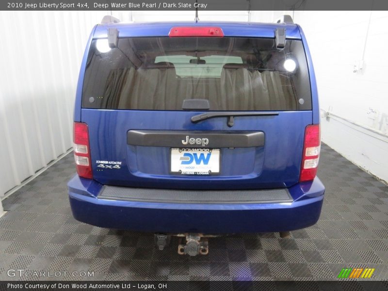 Deep Water Blue Pearl / Dark Slate Gray 2010 Jeep Liberty Sport 4x4