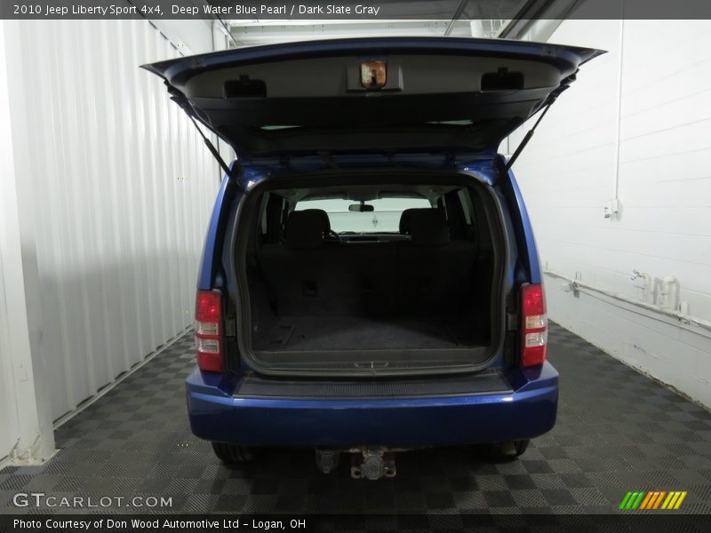 Deep Water Blue Pearl / Dark Slate Gray 2010 Jeep Liberty Sport 4x4