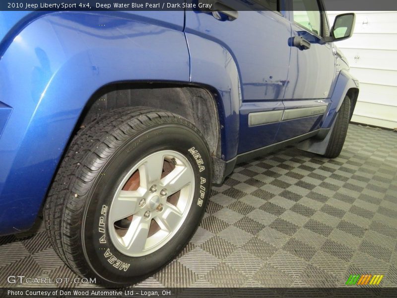Deep Water Blue Pearl / Dark Slate Gray 2010 Jeep Liberty Sport 4x4