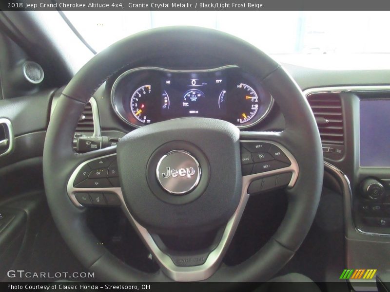 Granite Crystal Metallic / Black/Light Frost Beige 2018 Jeep Grand Cherokee Altitude 4x4