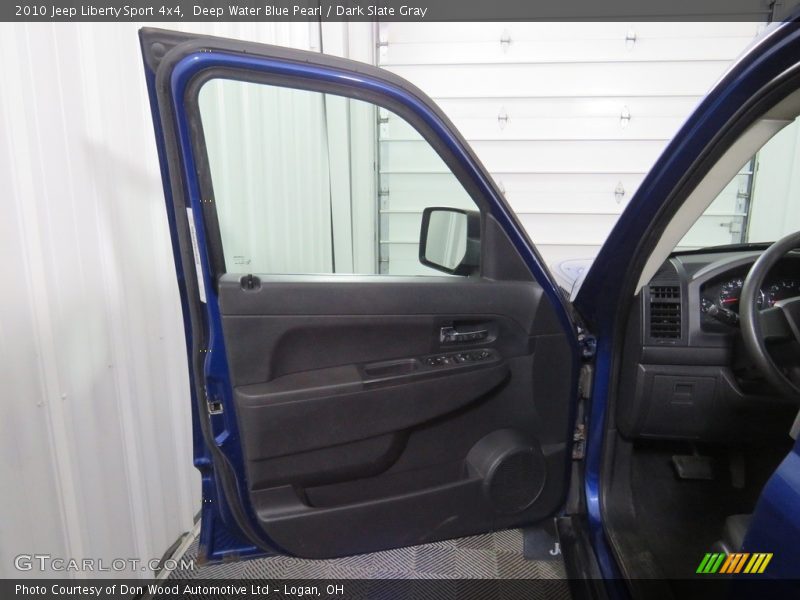 Deep Water Blue Pearl / Dark Slate Gray 2010 Jeep Liberty Sport 4x4