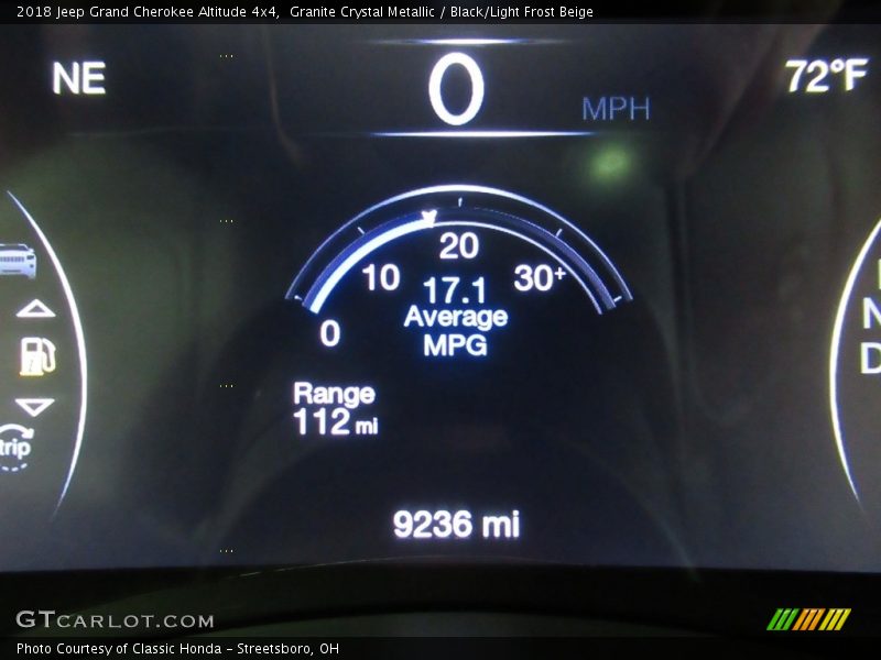 Granite Crystal Metallic / Black/Light Frost Beige 2018 Jeep Grand Cherokee Altitude 4x4