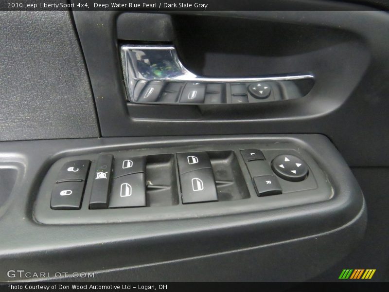 Deep Water Blue Pearl / Dark Slate Gray 2010 Jeep Liberty Sport 4x4