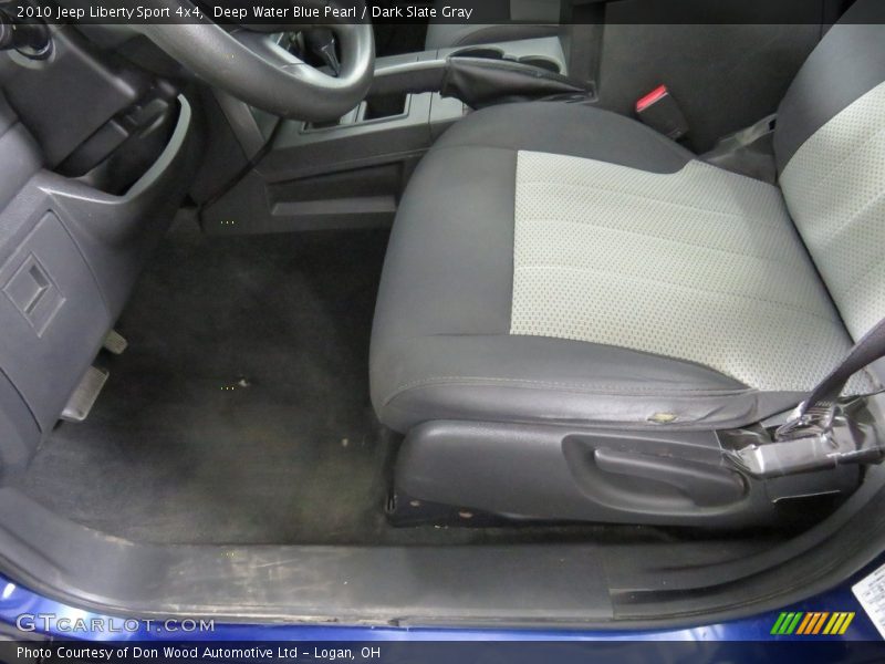 Deep Water Blue Pearl / Dark Slate Gray 2010 Jeep Liberty Sport 4x4