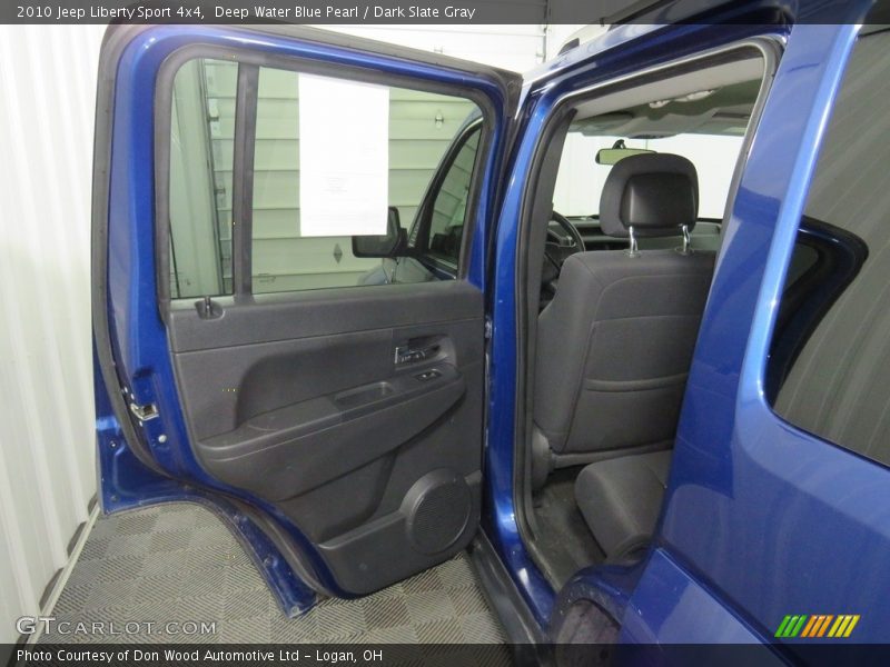 Deep Water Blue Pearl / Dark Slate Gray 2010 Jeep Liberty Sport 4x4