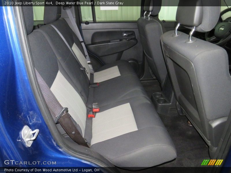 Deep Water Blue Pearl / Dark Slate Gray 2010 Jeep Liberty Sport 4x4