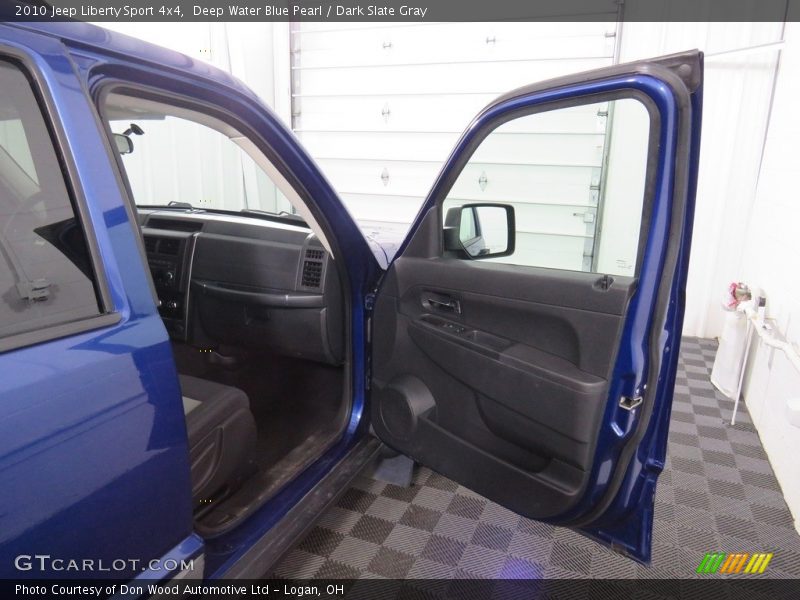 Deep Water Blue Pearl / Dark Slate Gray 2010 Jeep Liberty Sport 4x4
