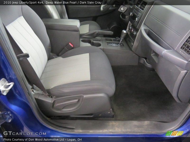 Deep Water Blue Pearl / Dark Slate Gray 2010 Jeep Liberty Sport 4x4