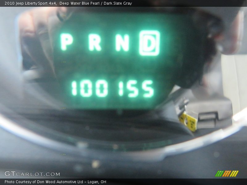 Deep Water Blue Pearl / Dark Slate Gray 2010 Jeep Liberty Sport 4x4