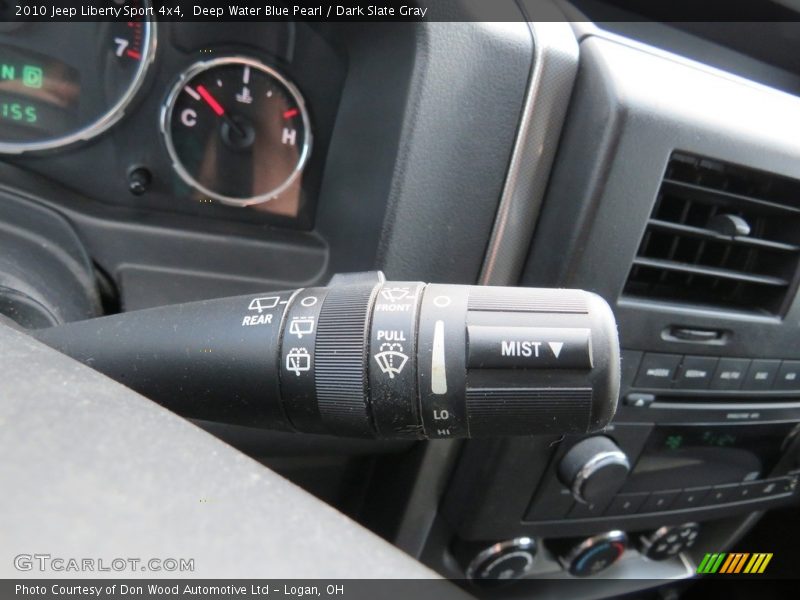 Deep Water Blue Pearl / Dark Slate Gray 2010 Jeep Liberty Sport 4x4