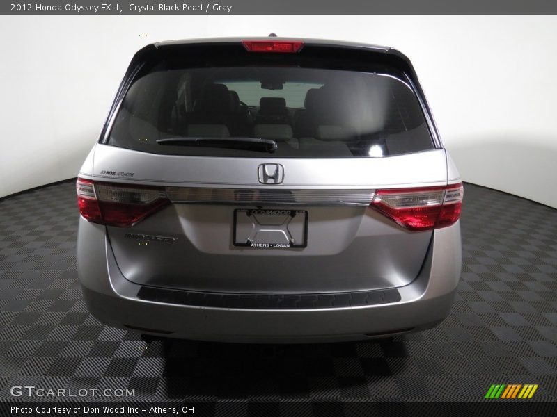 Crystal Black Pearl / Gray 2012 Honda Odyssey EX-L