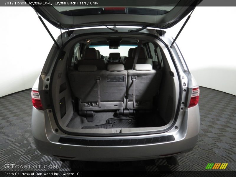 Crystal Black Pearl / Gray 2012 Honda Odyssey EX-L