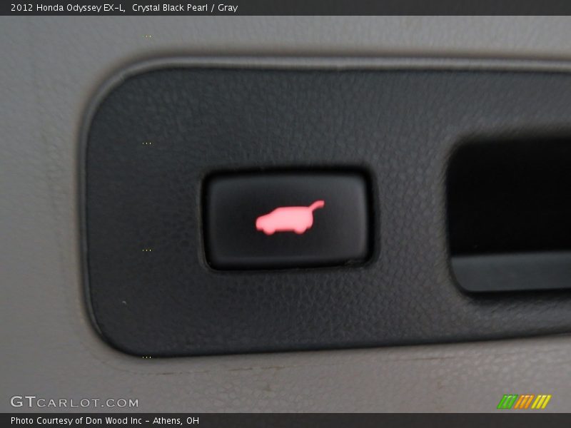 Crystal Black Pearl / Gray 2012 Honda Odyssey EX-L