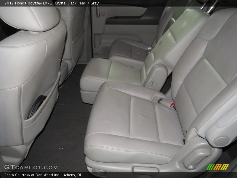 Crystal Black Pearl / Gray 2012 Honda Odyssey EX-L