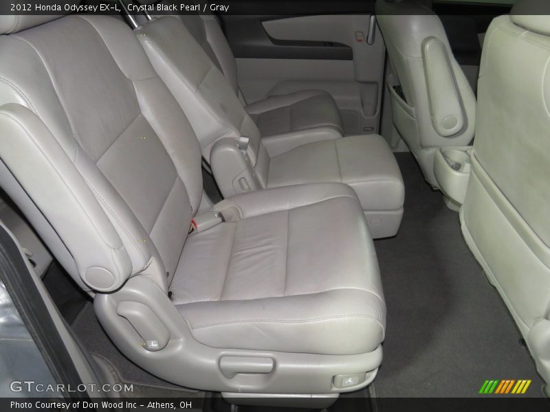 Crystal Black Pearl / Gray 2012 Honda Odyssey EX-L