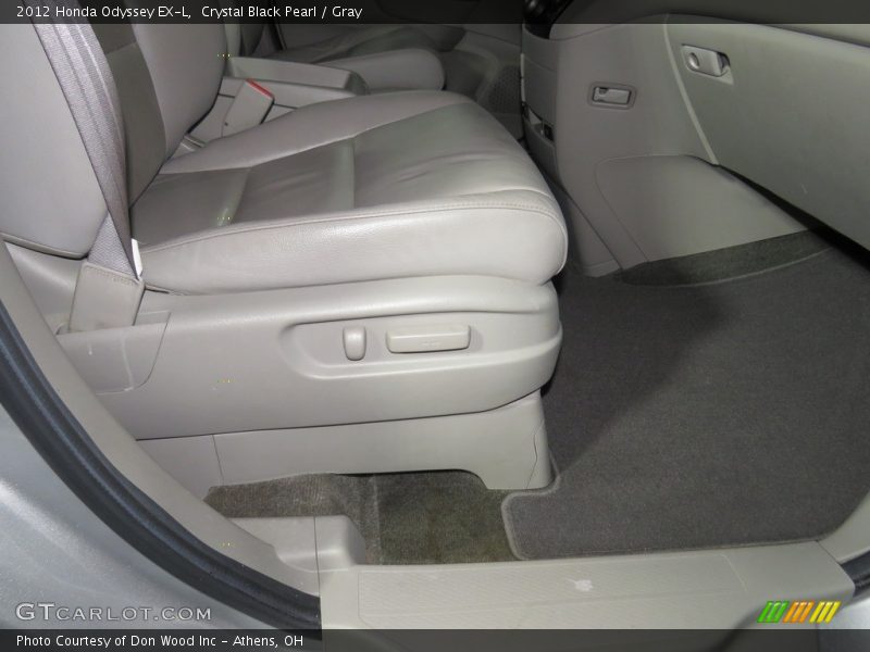 Crystal Black Pearl / Gray 2012 Honda Odyssey EX-L