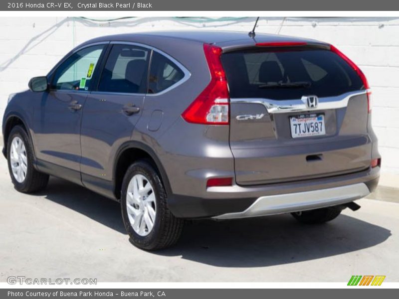 Crystal Black Pearl / Black 2016 Honda CR-V EX