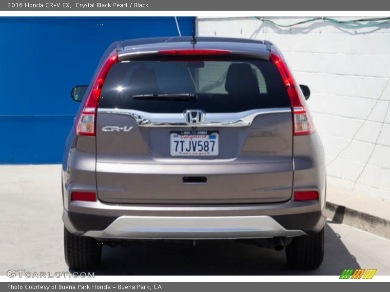 Crystal Black Pearl / Black 2016 Honda CR-V EX