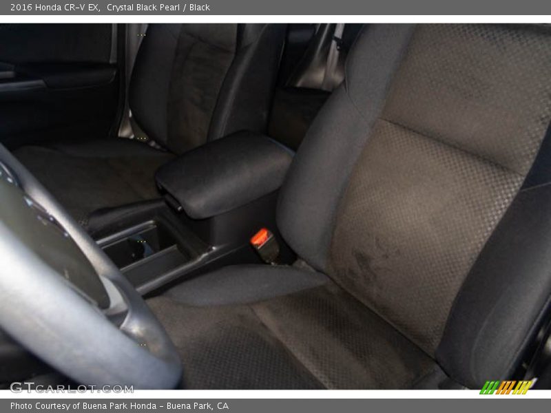 Crystal Black Pearl / Black 2016 Honda CR-V EX