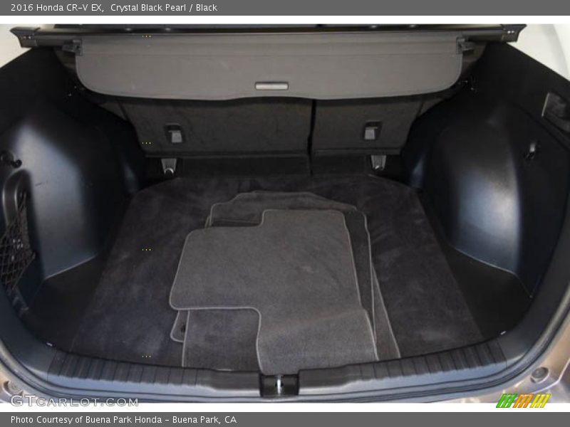 Crystal Black Pearl / Black 2016 Honda CR-V EX
