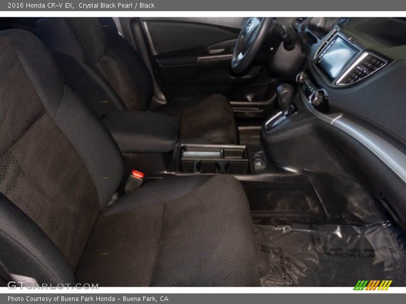 Crystal Black Pearl / Black 2016 Honda CR-V EX