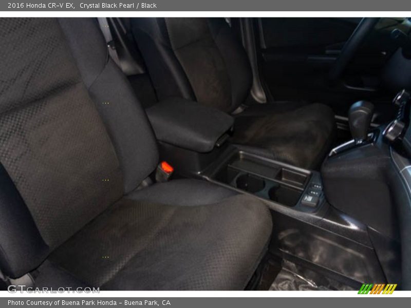 Crystal Black Pearl / Black 2016 Honda CR-V EX