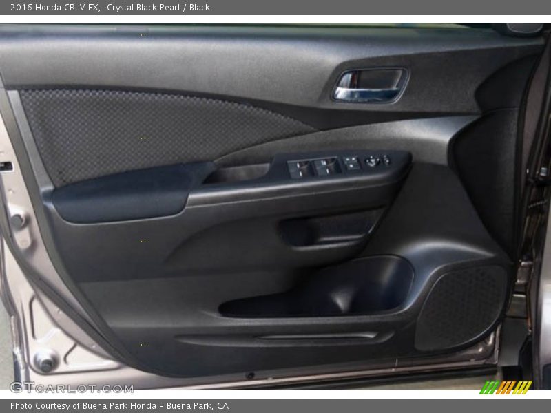 Crystal Black Pearl / Black 2016 Honda CR-V EX