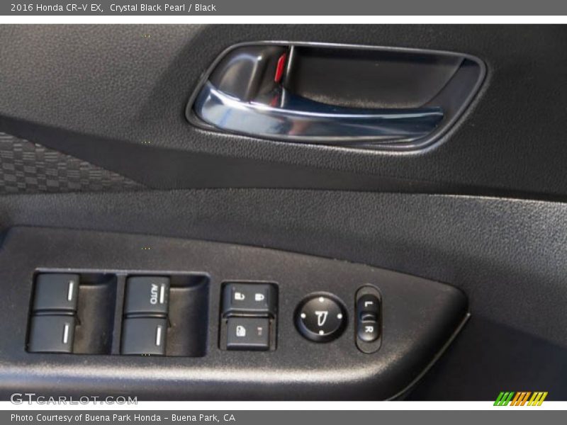 Crystal Black Pearl / Black 2016 Honda CR-V EX