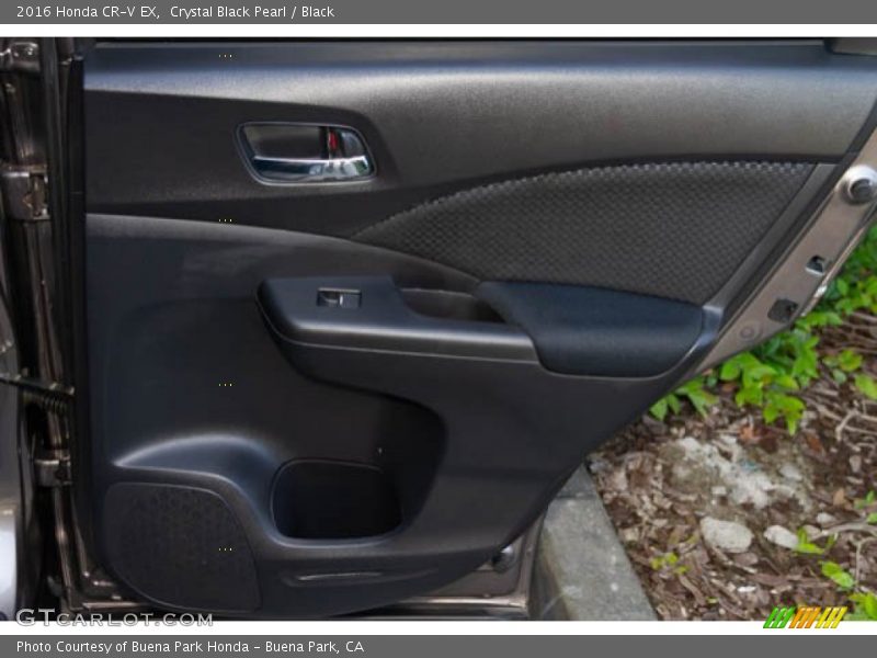 Crystal Black Pearl / Black 2016 Honda CR-V EX