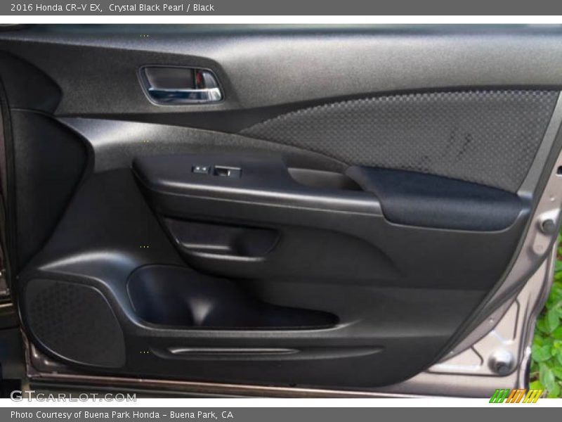 Crystal Black Pearl / Black 2016 Honda CR-V EX