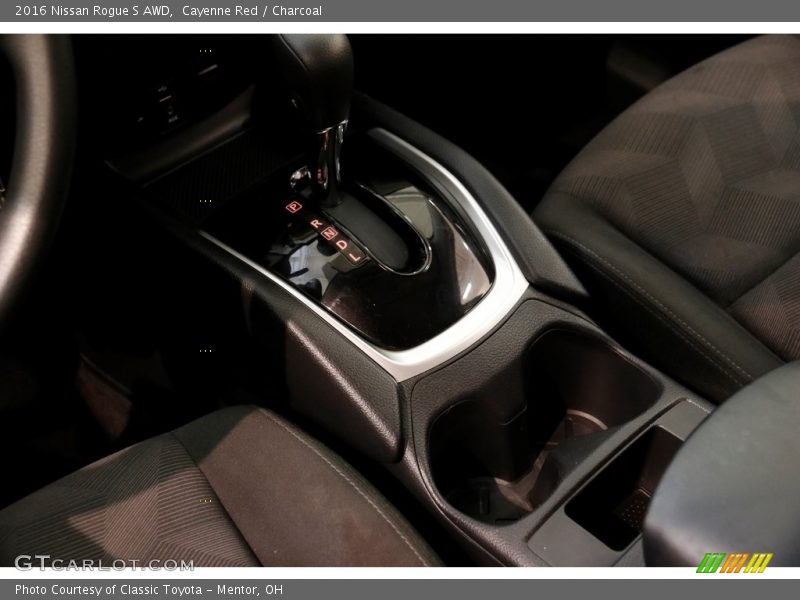 Cayenne Red / Charcoal 2016 Nissan Rogue S AWD