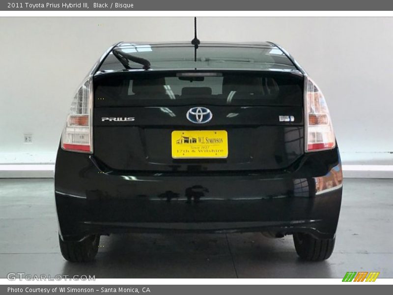Black / Bisque 2011 Toyota Prius Hybrid III
