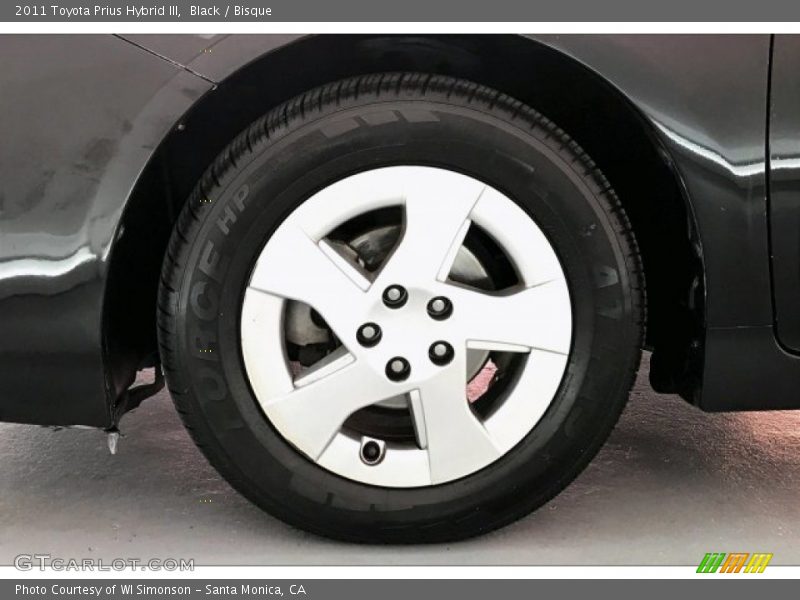 Black / Bisque 2011 Toyota Prius Hybrid III