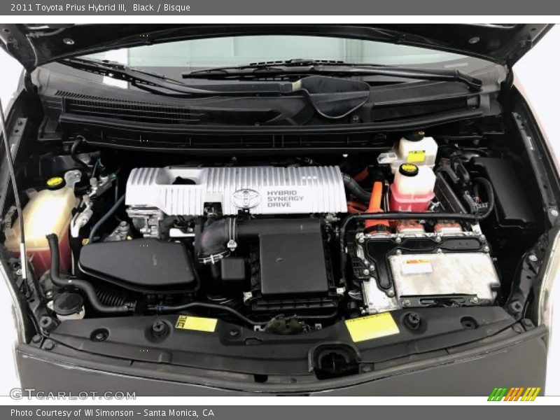 Black / Bisque 2011 Toyota Prius Hybrid III